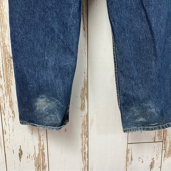 C.E. Schmidt Relaxed Fit Jeans. Size 42X30. In excellent condition! Wear on hem - Picture 8 of 8